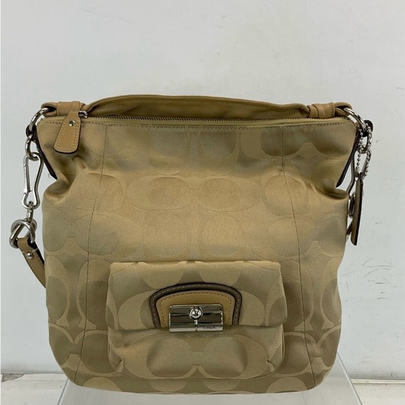 Coach Christine Op Art Shoulder Bag - Picture 1 of 12